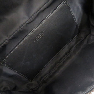 未使用 バーバリー キャンバス ブラック ウエストバッグ 黒 1379【中古】BURBERRY