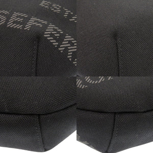 未使用 バーバリー キャンバス ブラック ウエストバッグ 黒 1379【中古】BURBERRY