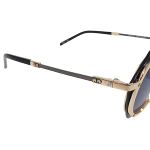 美品 ウブロ 六角形 レンズ H006.120.078 cat.3 チタン ブラック サングラス 1410【中古】HUBLOT メンズ