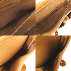 美品 ポーター ダブルポケット ショルダーバッグ 吉田カバン PORTER レザ ベージュ 1425【中古】YOSHIDA & CO. LTD.