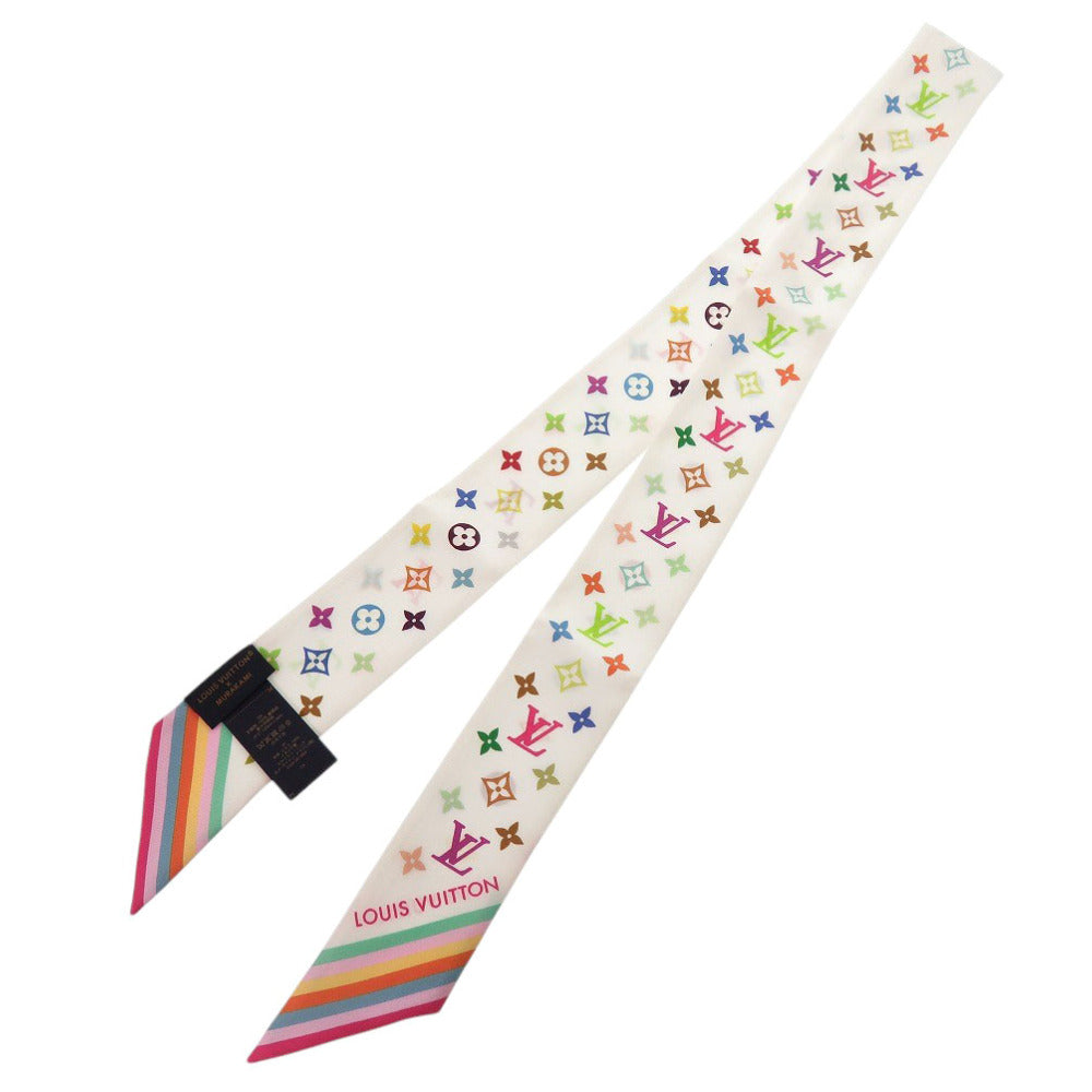 未使用 ルイ ヴィトン バンドー BB 村上隆コラボ M94965 シルク マルチカラー スカーフ LV 1431【中古】LOUIS VUITTON