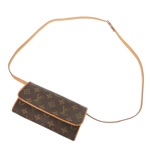 ルイ ヴィトン ポシェットツインPM モノグラム M51854 ショルダーバッグ LV 1441【中古】LOUIS VUITTON