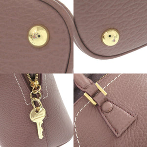 美品 メゾン マルジェラ 5AC S56WG0082 レザー キャンバス パープル 2WAY ハンドバッグ ショルダーバッグ 1478【中古】Maison Margiela