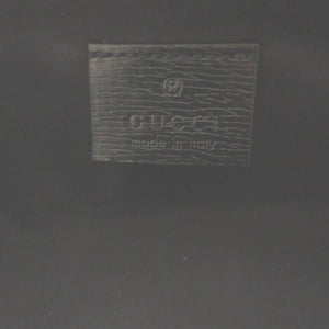 新品同様 グッチ 662130 ハーバリウム レザー ベージュ ブラック 黒 ペンケース 1482【中古】GUCCI