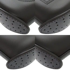 新品同様 デルボー パン エクラ ナノ レザー ブラック ハンドバッグ ショルダーバッグ 黒 1498【中古】DELVAUX