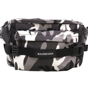 美品 バレンシアガ ボディバッグ ARMY カモフラ 644035 ウエストバッグ ナイロン 1499【中古】BALENCIAGA