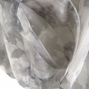 美品 フェンディ シースルー ボンバージャケット フライトジャケット アジサイ フラワー FW1029 シルク 1509【中古】FENDI