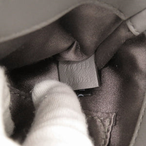 新品同様 グッチ ホースビット 764339 レザー グレー ショルダーバッグ 1515【中古】GUCCI