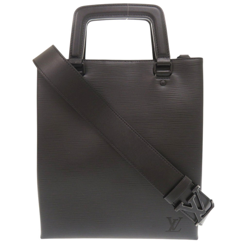 美品 ルイ ヴィトン サックプラ フォールド エピ M58497 ノワール ハンドバッグ ショルダーバッグ LV 1517【中古】LOUIS VUITTON メンズ
