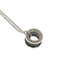 美品 ブルガリ セーブザチルドレン セラミック シルバー925 シルバー金具 ネックレス 銀 1521【中古】BVLGARI