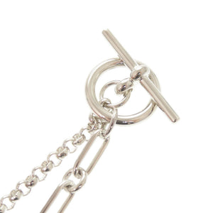 美品 エルメス シェーヌダンクル パンク ST シルバー925 ネックレス 1529【中古】HERMES