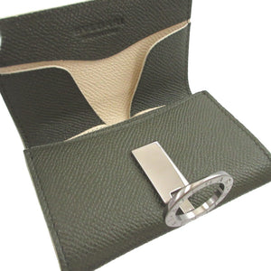 美品 ブルガリ ブルガリブルガリ レザー グリーン 緑 コインケース 財布 1534【中古】BVLGARI