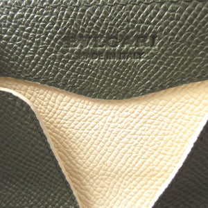 美品 ブルガリ ブルガリブルガリ レザー グリーン 緑 コインケース 財布 1534【中古】BVLGARI