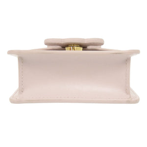 新品同様 セリーヌ トリオンフ レザー ピンク系 ミニ チェーンショルダーバッグ チェーンショルダーポーチ 1551【中古】CELINE