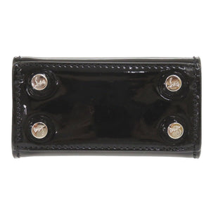 新品同様 クリスチャンルブタン 2WAY パロマ ナノ 1215050 パテントレザー ブラック ショルダーバッグ 黒 1566【中古】Christian Louboutin