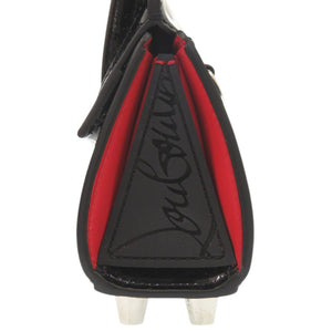 新品同様 クリスチャンルブタン 2WAY パロマ ナノ 1215050 パテントレザー ブラック ショルダーバッグ 黒 1566【中古】Christian Louboutin