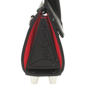 新品同様 クリスチャンルブタン 2WAY パロマ ナノ 1215050 パテントレザー ブラック ショルダーバッグ 黒 1566【中古】Christian Louboutin