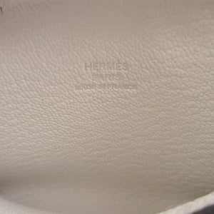 未使用 エルメス イリアード W刻印(2024年製) エバーカラー ニューホワイト カードケース 1576【中古】HERMES