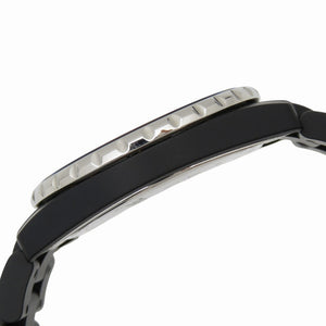 美品 シャネル J12 GMT セラミック マットブラック H3101 自動巻き 腕時計  ブラック 黒 1593【中古】CHANEL メンズ