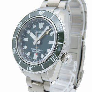 新品同様 セイコー プロスペックス メカニカルダイバーズ GMT SBEJ009 / 6R54-00D0 自動巻き 腕時計 SS グリーン 緑文字盤 1599【中古】SEIKO メンズ