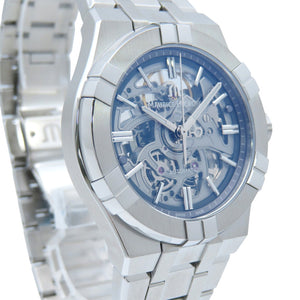 新品同様 モーリスラクロア アイコン オートマティック スケルトン AI6007-SS002-030-1 自動巻き 腕時計 SS シルバー 1602【中古】MAURICE LACROIX メンズ