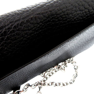新品同様 メゾン マルジェラ チェーンウォレット 4ステッチ SA3UI0008 P4455 長財布 レザー ブラック 1614【中古】Maison Margiela