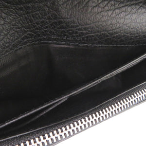 新品同様 メゾン マルジェラ チェーンウォレット 4ステッチ SA3UI0008 P4455 長財布 レザー ブラック 1614【中古】Maison Margiela