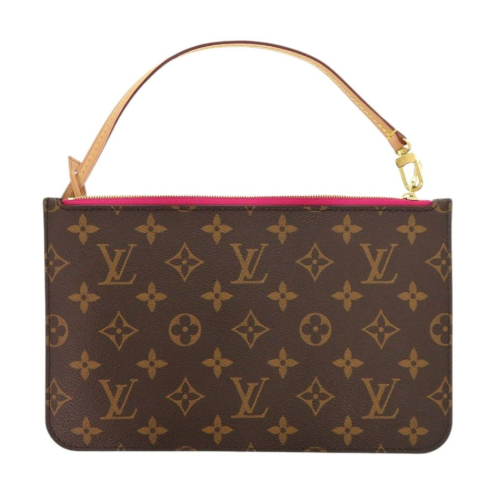 新品同様 ルイ ヴィトン モノグラム ネヴァーフルポーチ MM/GM用 ピヴォワンヌ LV 1624【中古】LOUIS VUITTON