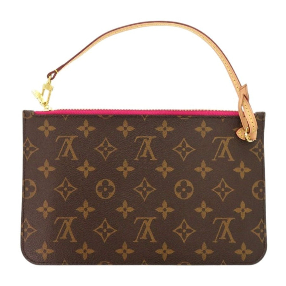 新品同様 ルイ ヴィトン モノグラム ネヴァーフルポーチ MM/GM用 ピヴォワンヌ LV 1624【中古】LOUIS VUITTON