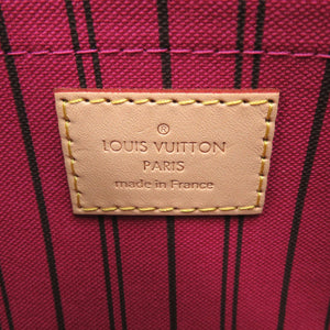 新品同様 ルイ ヴィトン モノグラム ネヴァーフルポーチ MM/GM用 ピヴォワンヌ LV 1624【中古】LOUIS VUITTON