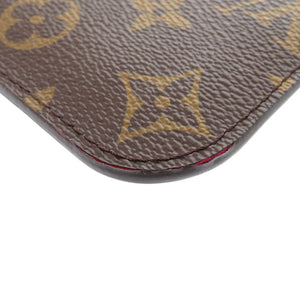 美品 ルイ ヴィトン モノグラム ネヴァーフルポーチ PM用 ピヴォワンヌ LV 1625【中古】LOUIS VUITTON