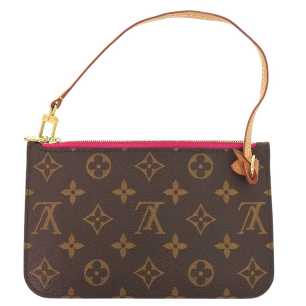 美品 ルイ ヴィトン モノグラム ネヴァーフルポーチ PM用 ピヴォワンヌ LV 1626【中古】LOUIS VUITTON