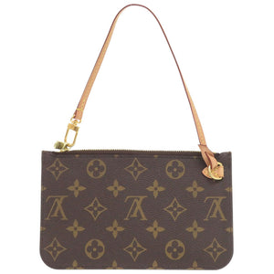 新品同様 ルイ ヴィトン モノグラム ネヴァーフルポーチ PM用 ピヴォワンヌ ポーチ LV 1628【中古】LOUIS VUITTON