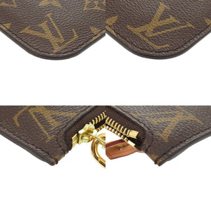 新品同様 ルイ ヴィトン モノグラム ネヴァーフルポーチ PM用 ピヴォワンヌ ポーチ LV 1628【中古】LOUIS VUITTON