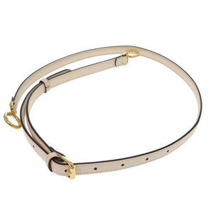 新品同様 フェンディ ピーカブー用 ショルダーストラップ レザー アイボリー 1665【中古】FENDI