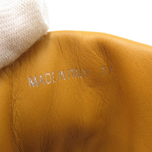 未使用 プラダ スタッズ サイズ37 レザー ブラウン ショートブーツ ブーツ 1681【中古】PRADA