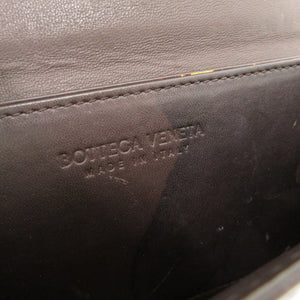 ボッテガヴェネタ ザ クラシック レザー ブラウン系 ショルダーバッグ 1730【中古】BOTTEGAVENETA