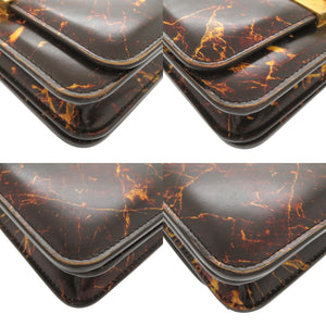 ボッテガヴェネタ ザ クラシック レザー ブラウン系 ショルダーバッグ 1730【中古】BOTTEGAVENETA