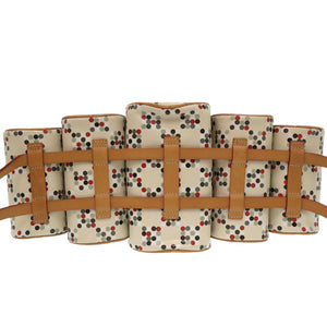 美品 バーバリーブルーレーベル ドット柄 変形 リュック デイパック PVC レザー 1735【中古】BURBERRY BLUE LABEL