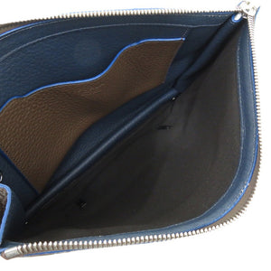 美品 フルラ レザー 本革 ホワイト  白 クラッチバッグ1742【中古】FURLA レディース