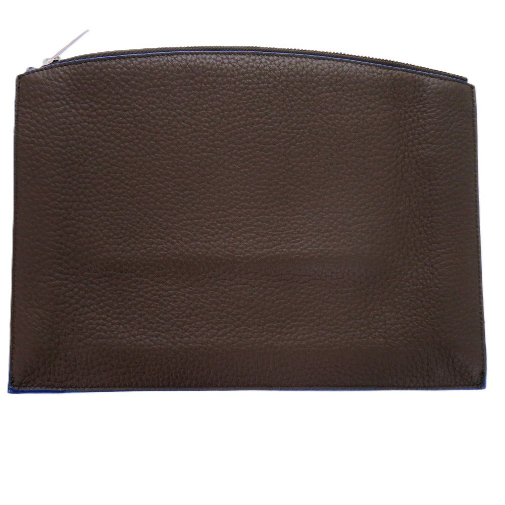 美品 フルラ レザー 本革 ホワイト  白 クラッチバッグ1742【中古】FURLA レディース