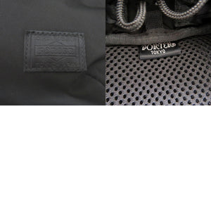 美品 ポーター MOTION モーション ウエストバッグ ポリエステル ナイロン ブラック 1744 吉田カバン PORTER【中古】PORTER
