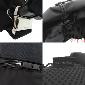 美品 ポーター MOTION モーション ウエストバッグ ポリエステル ナイロン ブラック 1744 吉田カバン PORTER【中古】PORTER