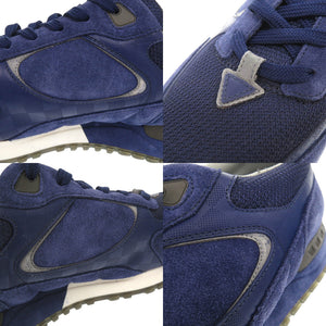 美品 ルイ ヴィトン ランアウェイ ライン ダミエアンフィニ スエード サイズ5 1/2 ブルー スニーカー LV 1752【中古】LOUIS VUITTON メンズ