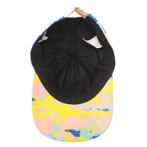 美品 ロエベ EYE NATURE アイ ネイチャー 1720595 キャップ コットン イエロー 帽子 1767【中古】LOEWE