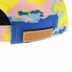 美品 ロエベ EYE NATURE アイ ネイチャー 1720595 キャップ コットン イエロー 帽子 1767【中古】LOEWE