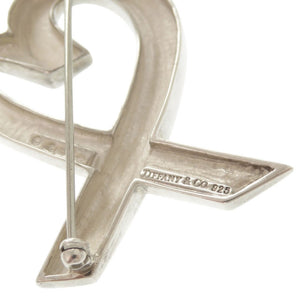 美品 ティファニー ラビングハート シルバー925 ブローチ 1776【中古】TIFFANY&Co.