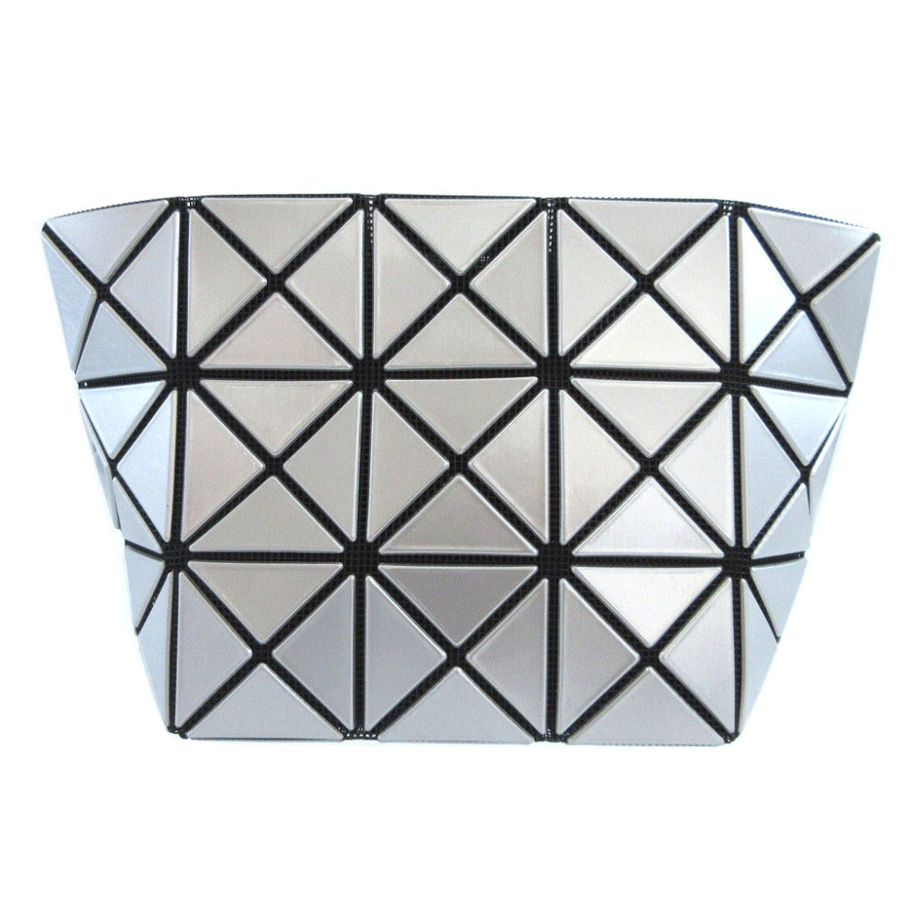新品同様 バオバオ イッセイミヤケ PVC シルバー ポーチ 1795【中古】BAOBAO ISSEY MIYAKE