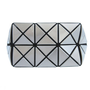 新品同様 バオバオ イッセイミヤケ PVC シルバー ポーチ 1795【中古】BAOBAO ISSEY MIYAKE