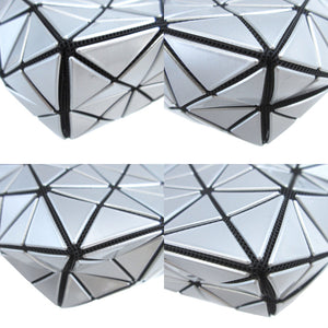 新品同様 バオバオ イッセイミヤケ PVC シルバー ポーチ 1795【中古】BAOBAO ISSEY MIYAKE